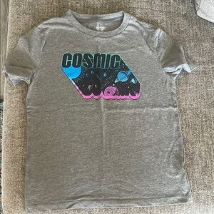 Old Navy Cosmic Graphic Kids T-Shirt - Gray